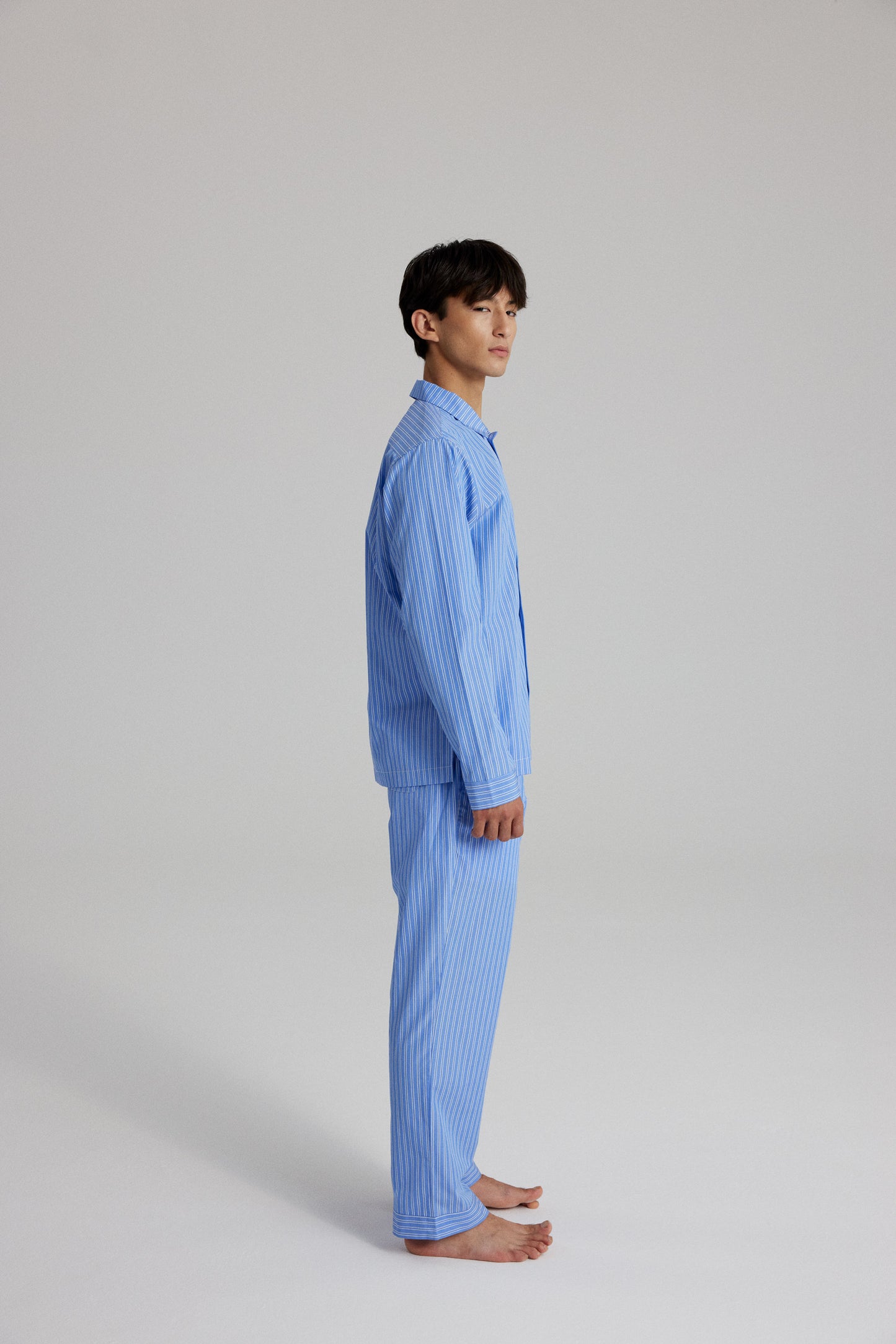 MAESTRO PYJAMA SET: BLUE STRIPES