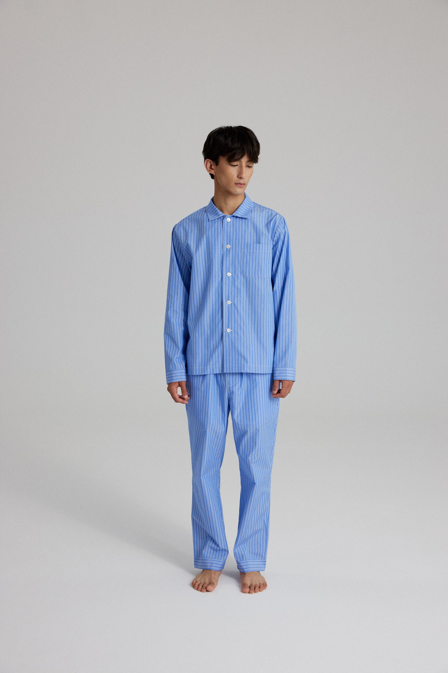 MAESTRO PYJAMA SET: BLUE STRIPES