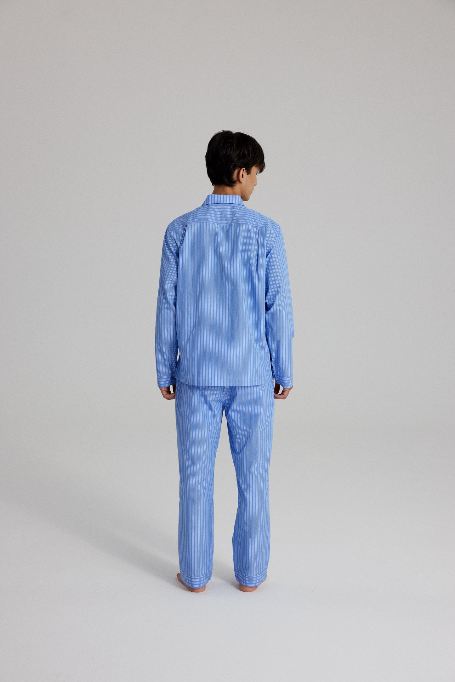 MAESTRO PYJAMA SET: BLUE STRIPES