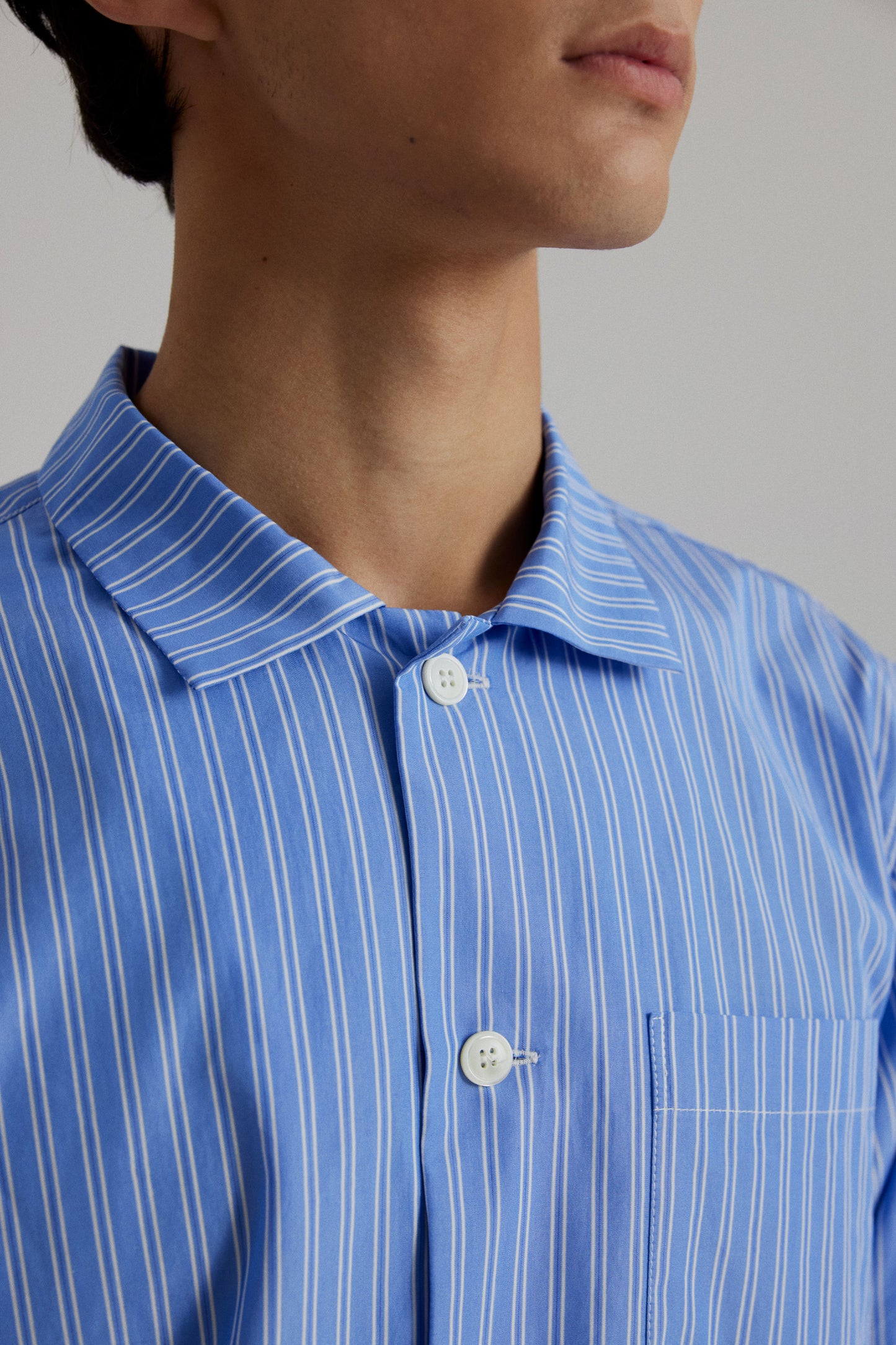 MAESTRO PYJAMA SET: BLUE STRIPES