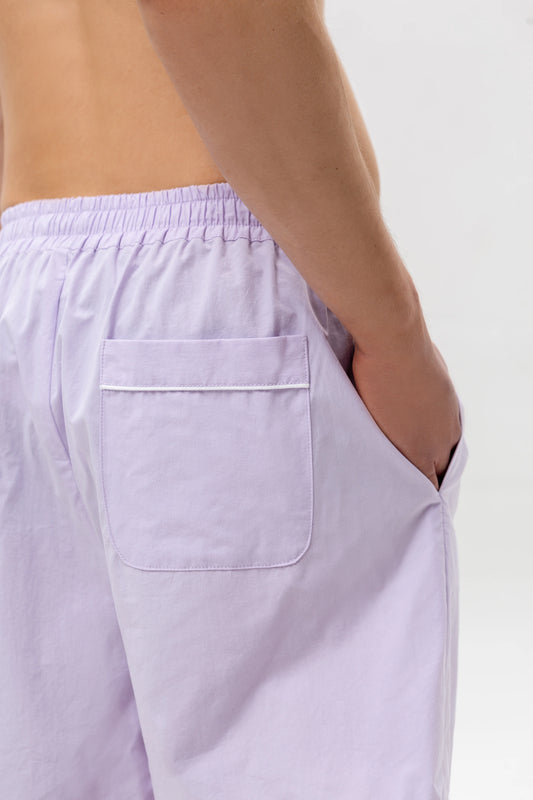 MAESTRO SHORTS: LILAC | JAPANESE ORGANIC COTTON
