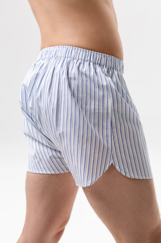 GIGI BOXER SHORTS: PURPLE STRIPES
