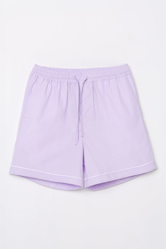 MAESTRO SHORTS: LILAC | JAPANESE ORGANIC COTTON