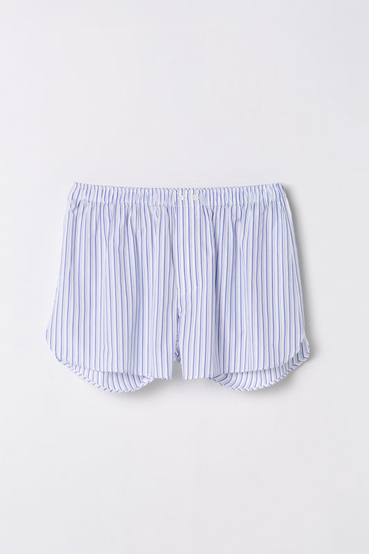 GIGI BOXER SHORTS: PURPLE STRIPES