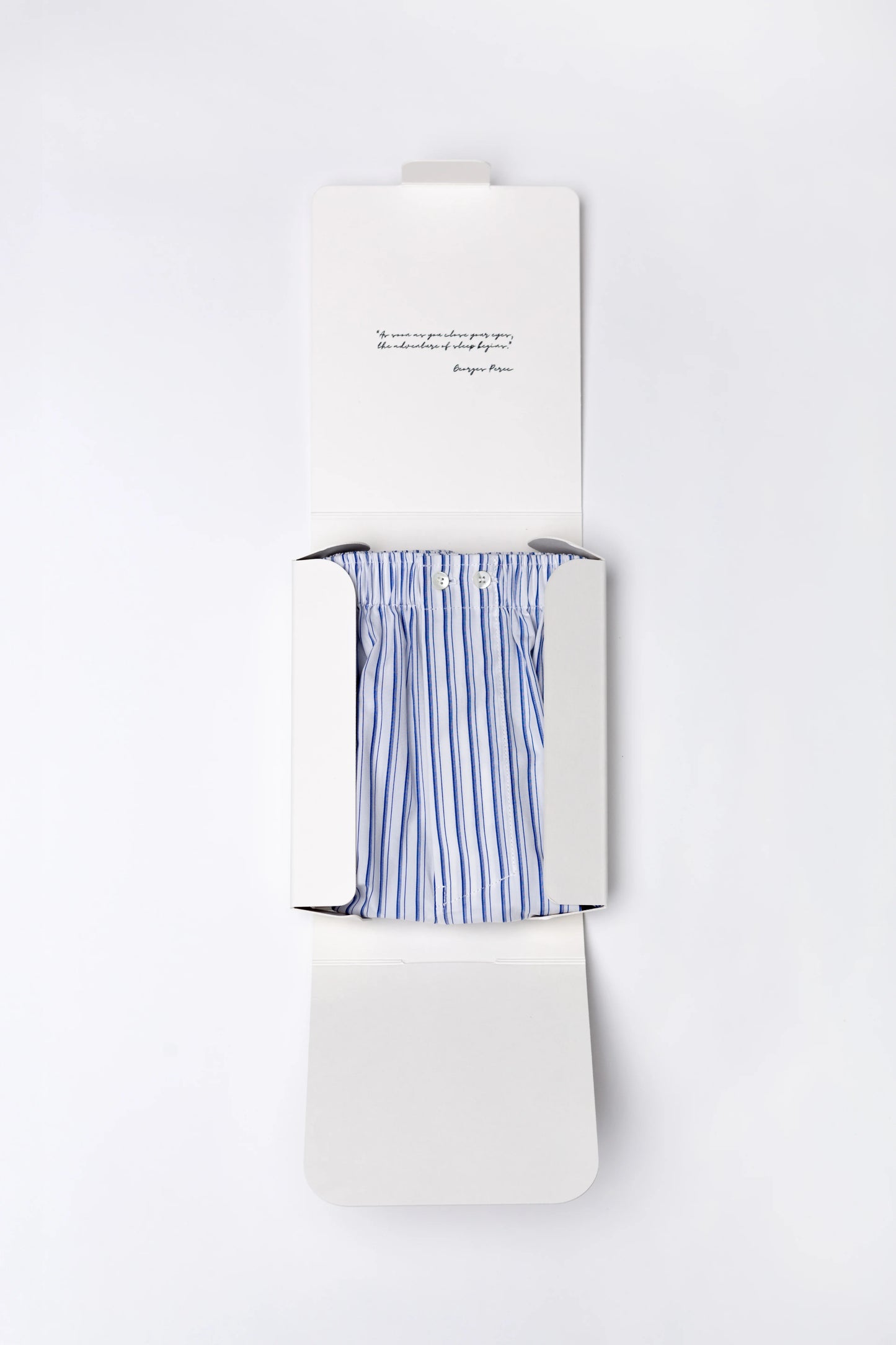 GIGI BOXER SHORTS: PURPLE STRIPES