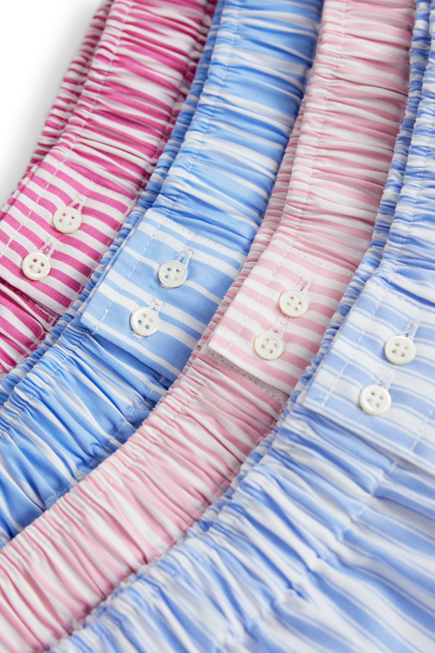 GIGI BOXER SHORTS: HOT PINK STRIPES