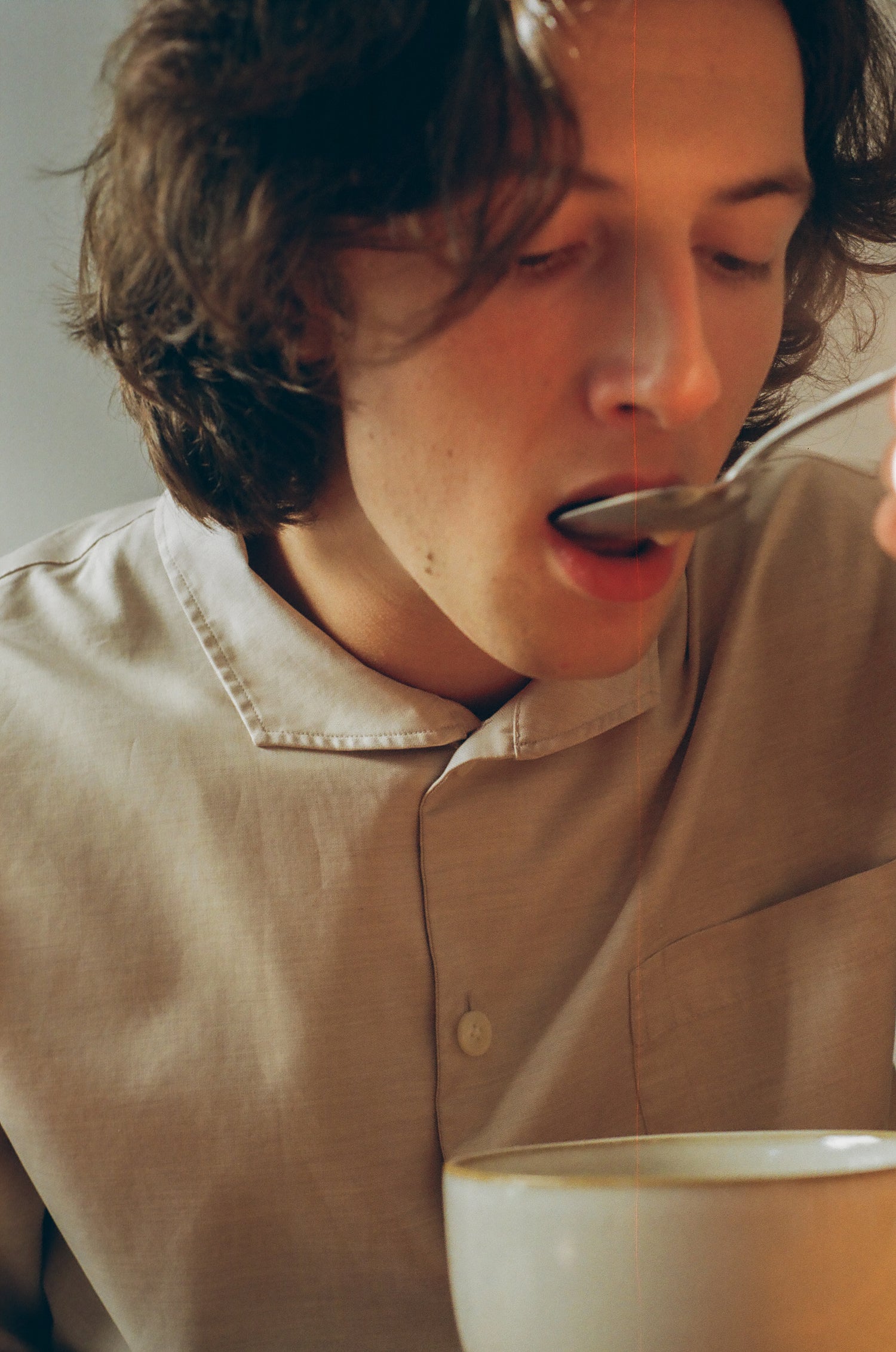 Morning cornflakes.