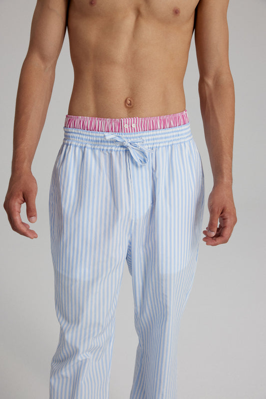 GIGI BOXER SHORTS: HOT PINK STRIPES