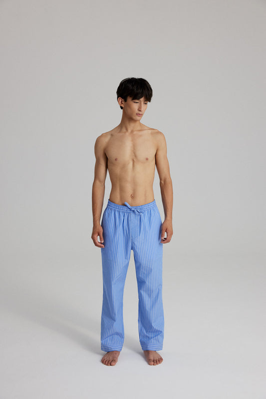 MAESTRO PYJAMA PANTS: BLUE STRIPES