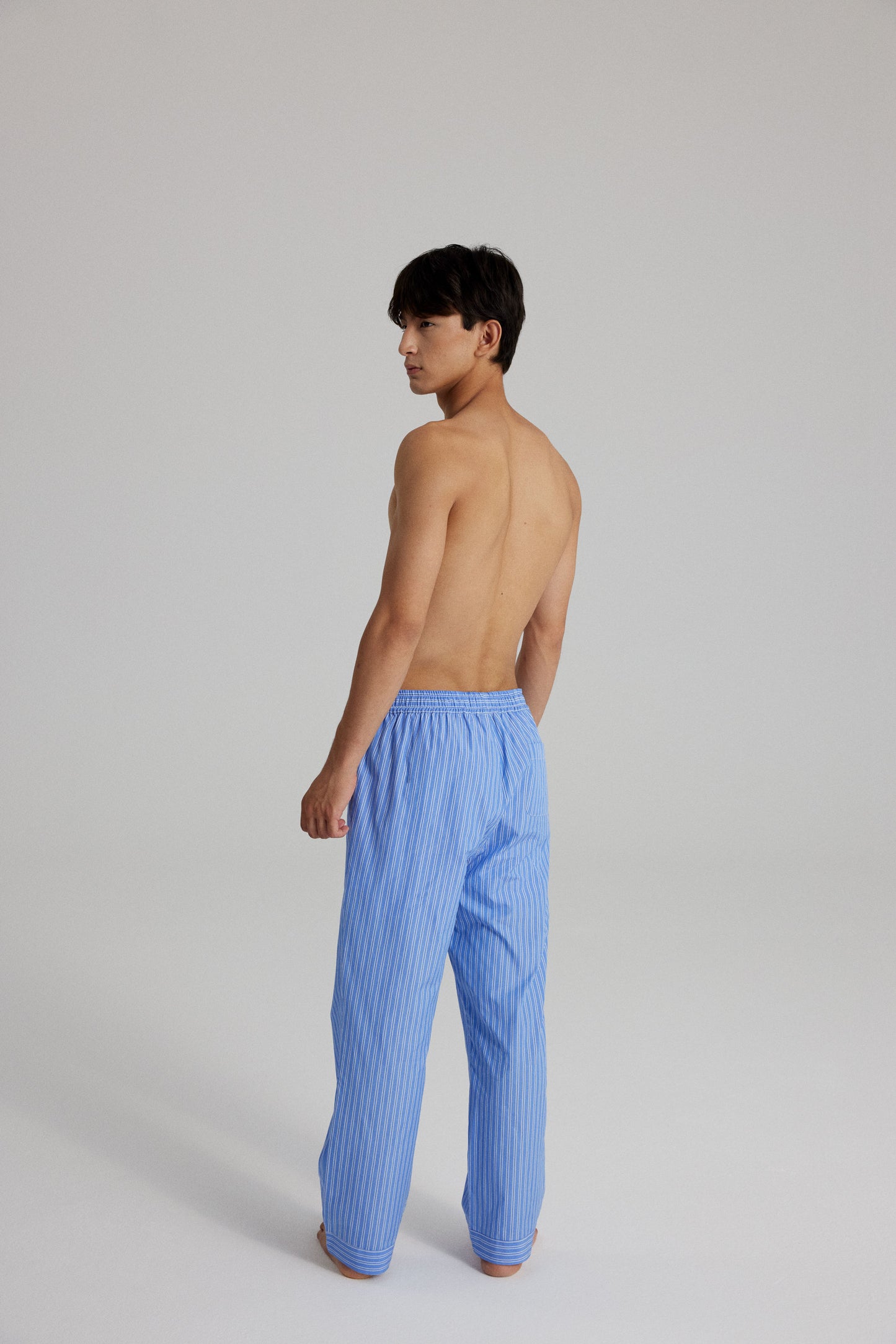 MAESTRO PYJAMA PANTS: BLUE STRIPES