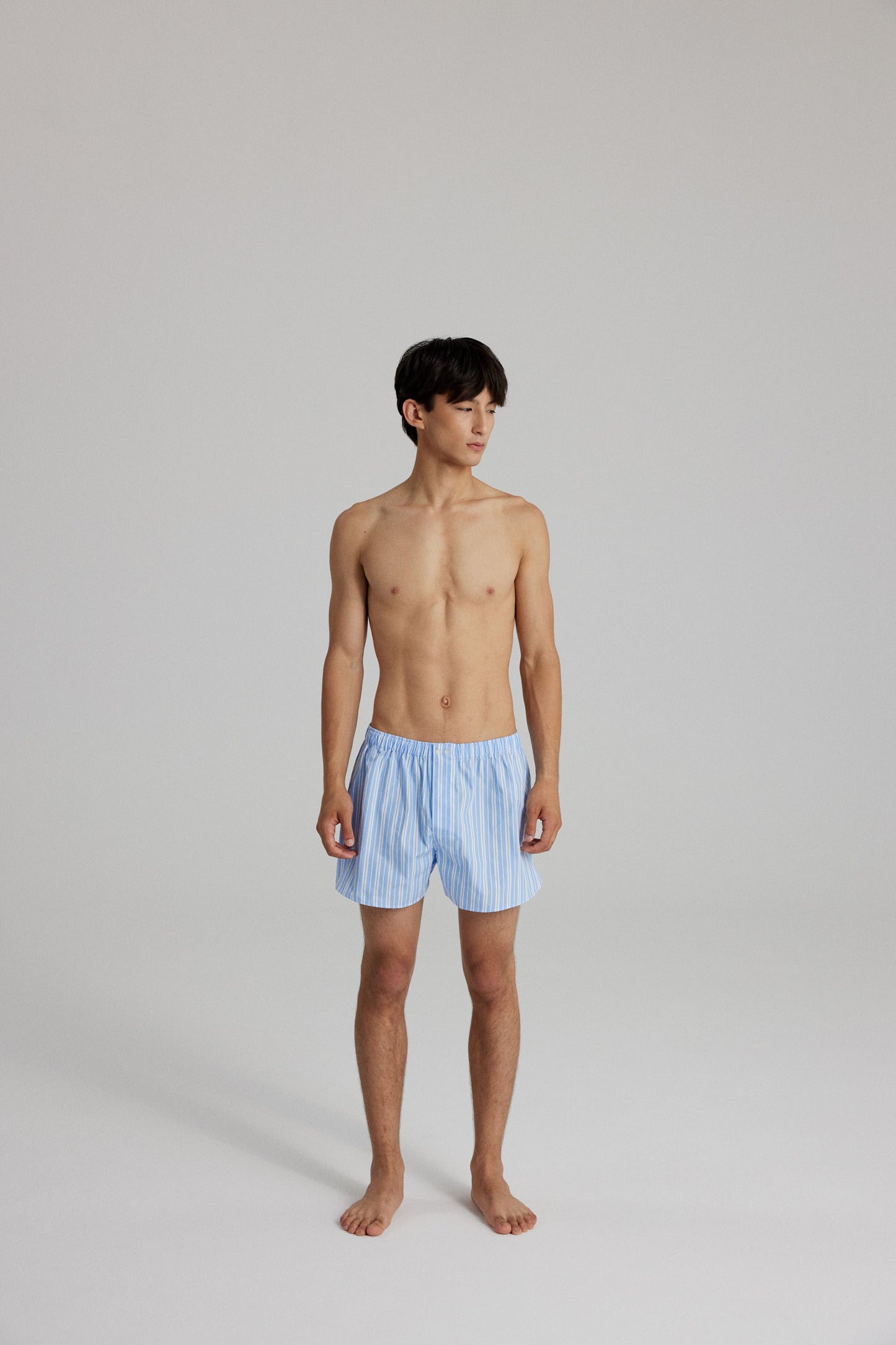 GIGI BOXER SHORTS: BALANCED BLUE