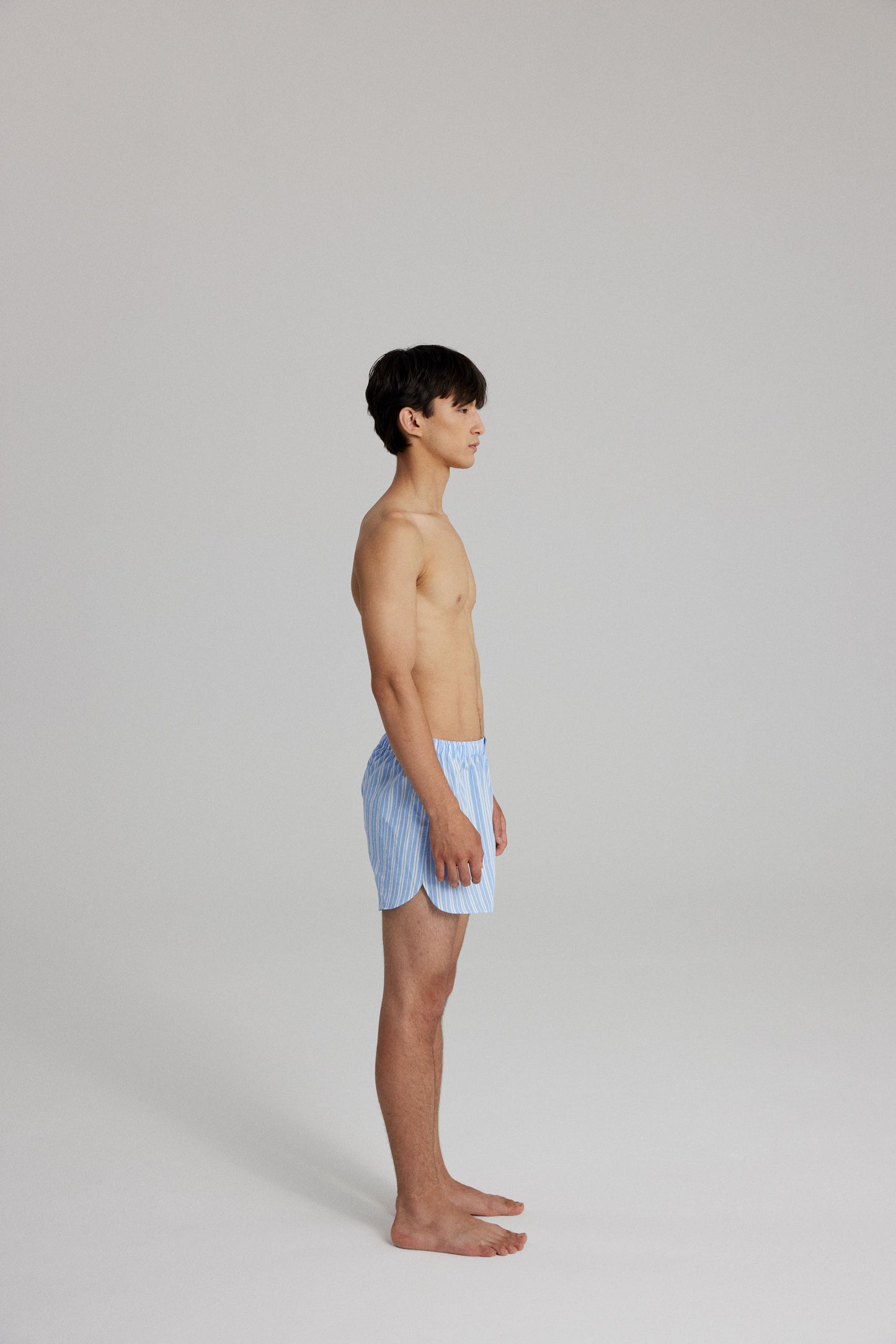 GIGI BOXER SHORTS: BALANCED BLUE