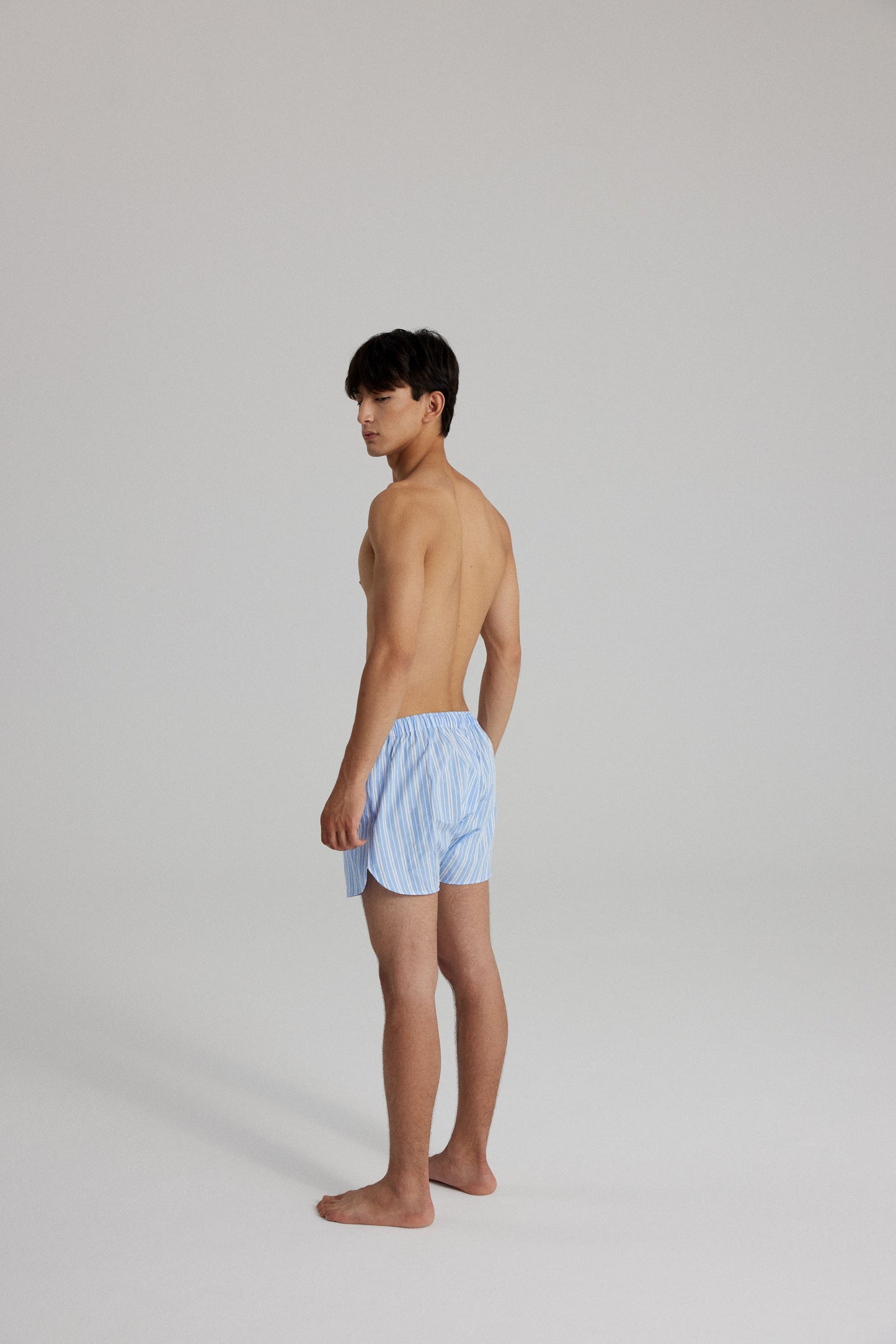 GIGI BOXER SHORTS: BALANCED BLUE