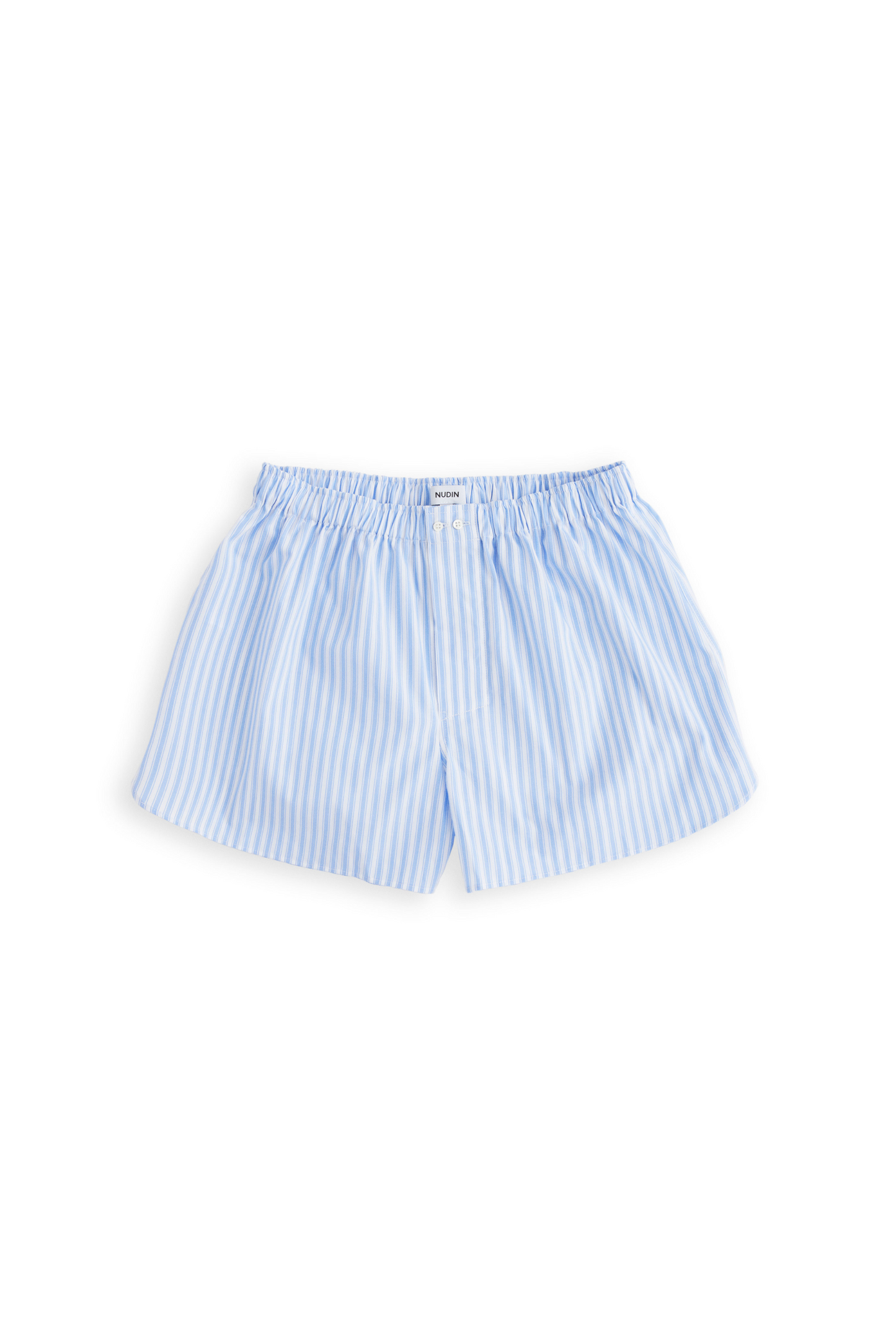 GIGI BOXER SHORTS: CANDY BLUE STRIPES