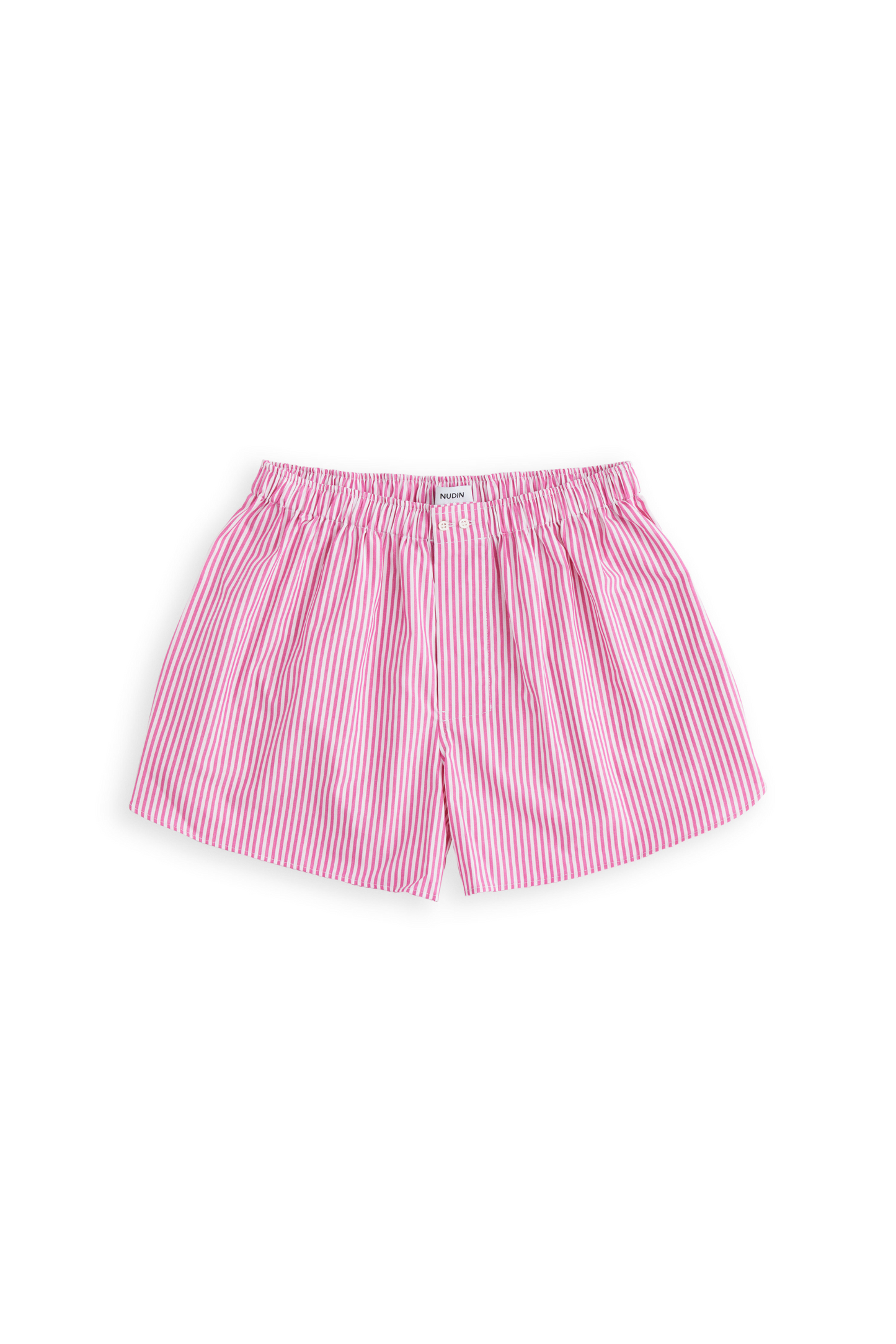 GIGI BOXER SHORTS: HOT PINK STRIPES