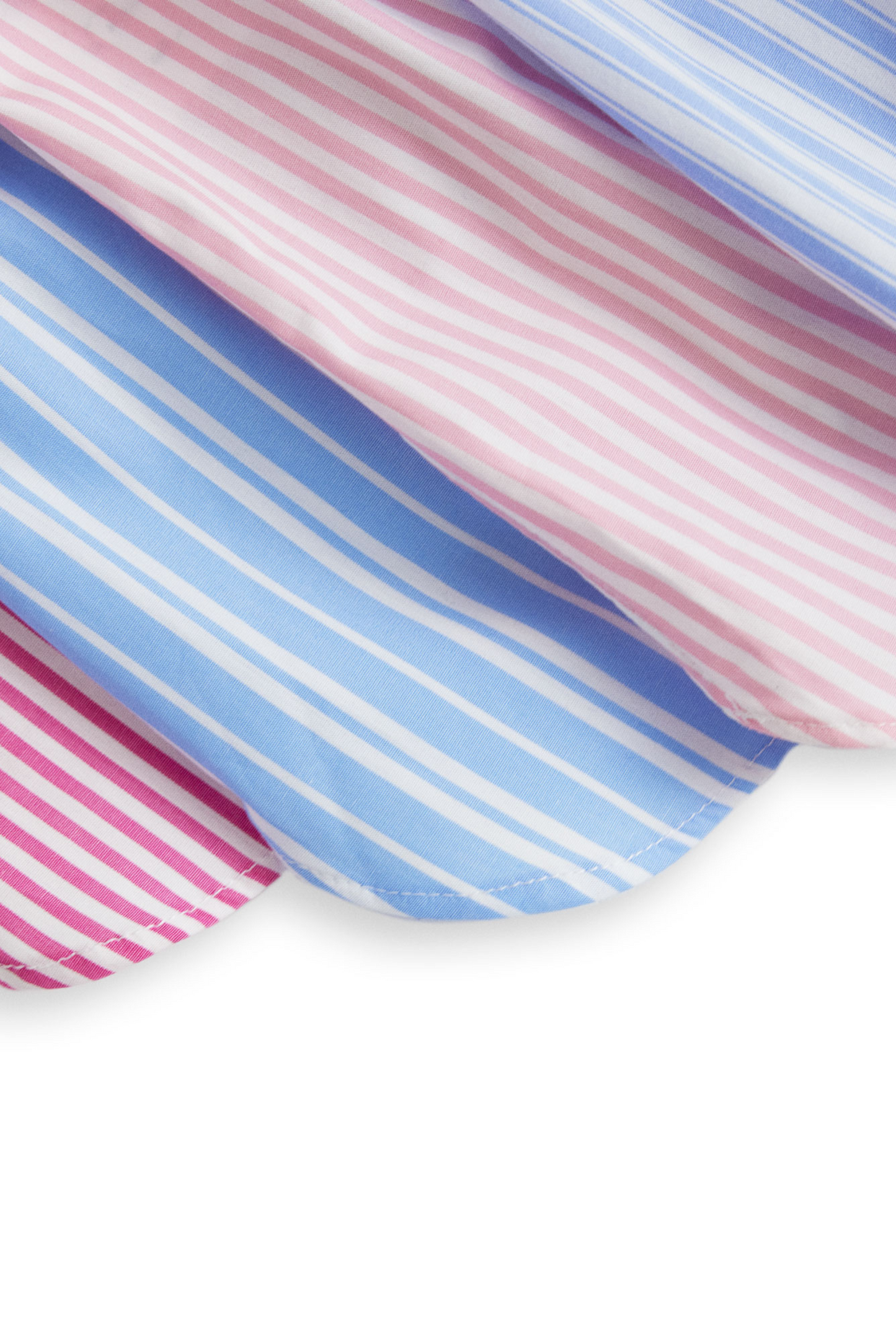 GIGI BOXER SHORTS: CANDY BLUE STRIPES